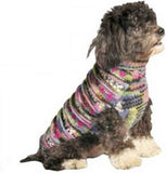 Chilly Dog Purple Woodstock Dog Sweater