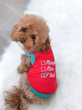 Parisian Pet Naughty or Nice Dog Tank