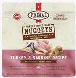 Primal Dog Freeze-Dried Turkey & Sardine Formula