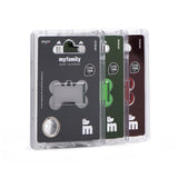 Basic Collection Big Bone Aluminum Pink ID Tag