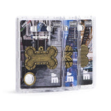 Big Bone Bronx Studs in English Brass ID Tag