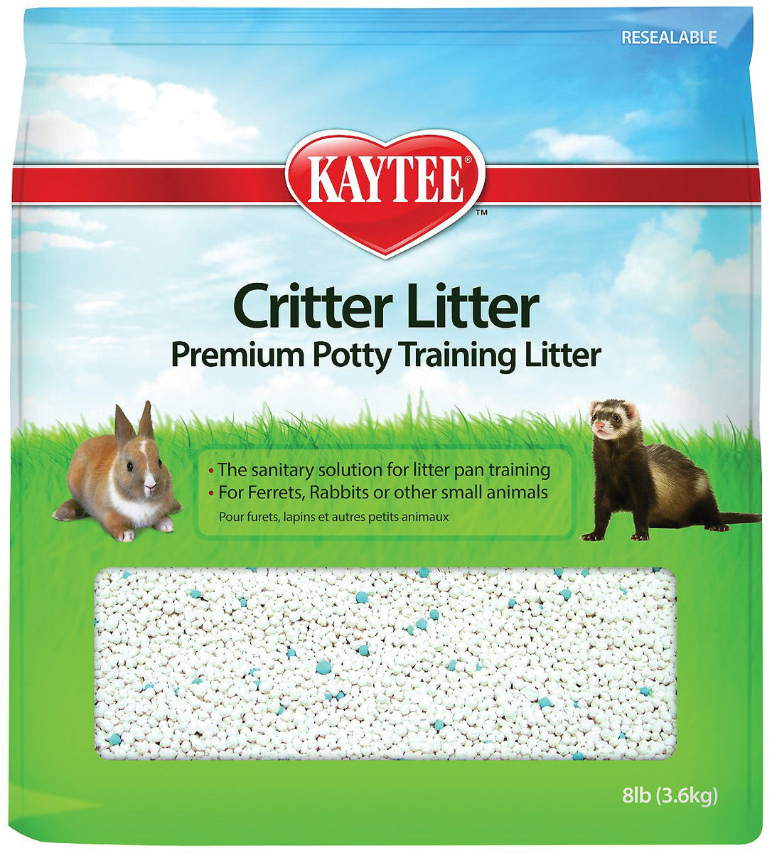 Kaytee Critter Litter Premium Potty Training Small Animal Litter 8 lb