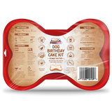 Puppy Cake Dog Birthday Cake Kit- Peanut Butter Cake Mix, Icing Mix, and One Candle