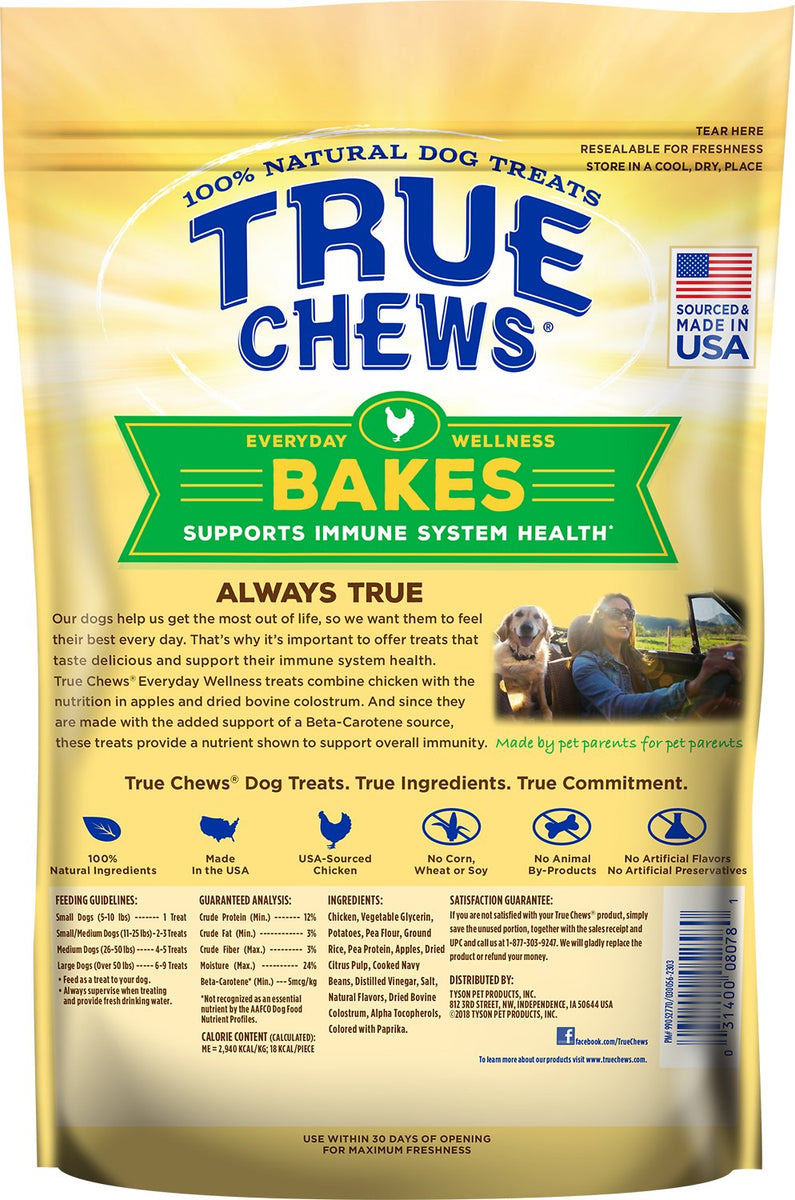 True chews bakes top
