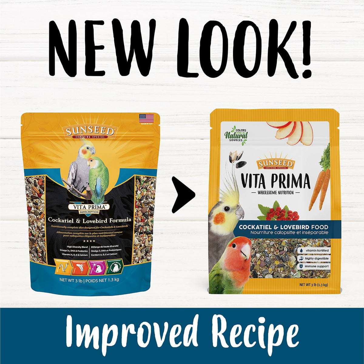 Sunseed shop parrot food