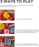 Outward Hound Nina Ottosson Activity Matz Fast Food Fun Game Plush Dog Puzzle Mat