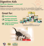 NaturVet Digestive Enzymes Plus Probiotic Soft Chews for Dogs