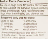 NaturVet Quiet Moments Calming Aid Dog Soft Chews
