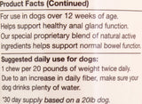 NaturVet No Scoot Dog Soft Chews 60ct