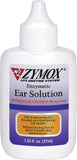 Zymox Ear Solution with .5% Hydrocortisone for Dogs & Cats, 1.25-oz bottle