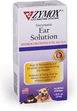Zymox Ear Solution with .5% Hydrocortisone for Dogs & Cats, 1.25-oz bottle