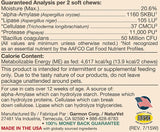 NaturVet Digestive Enzymes Plus Probiotics Cat Soft Chews