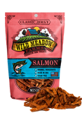 Wild Meadow Farms - Classic Salmon Minis - USA Made Soft Jerky Training Treats for Dogs- 3.5oz