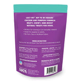 Lucy Pet Hip to Be Square Chicken and Pumpkin Dog Treats 6oz.