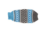 Chilly Dog -LIGHT BLUE FAIRISLE DOG SWEATER