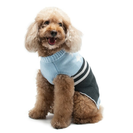 Shinola Brand Stripe Pet Sweater