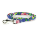 Blue Hawaiian Dog Dress w/ matching Leash