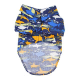 Hawaiian Island Shark Dog Shirt