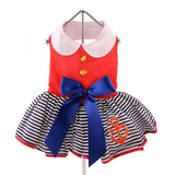 Sailor Girl Dress w/ matching Leash