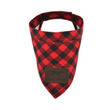 Tall Tails - Plaid Red Bandana