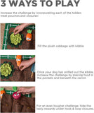 Outward Hound Activity Matz Garden Game Puzzle Plush Dog Toy