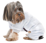 Parisian Pet Velour Dog Pajamas Grey