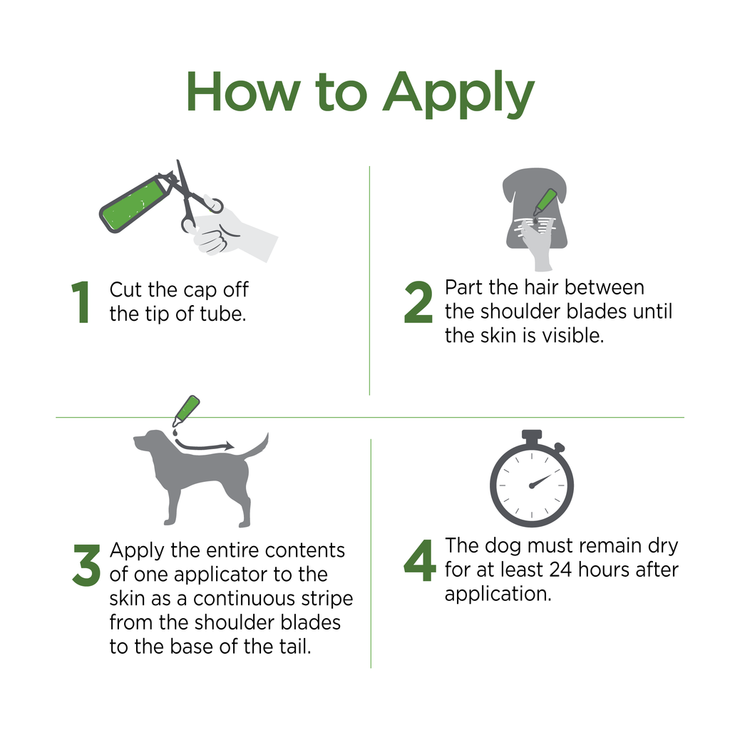 Vetality Avantect II Flea & Tick For Dogs 1ea/0.064 fl oz, 4 ct