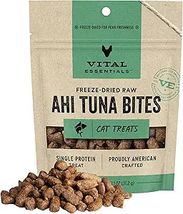 Vital Essentials Vital Cat Freeze Dried Ahi Tuna Cat Treats