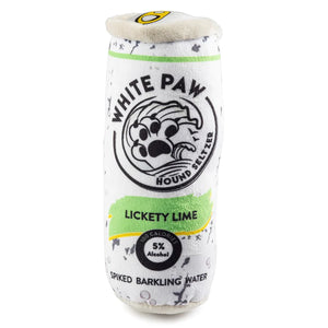 Haute Diggity Dog - White Paw Hound Seltzer Lickety Lime Dog Toy