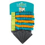 Messy Mutts Square Forage/Snuffle Mat plus Lick Mat, 16" x 16"