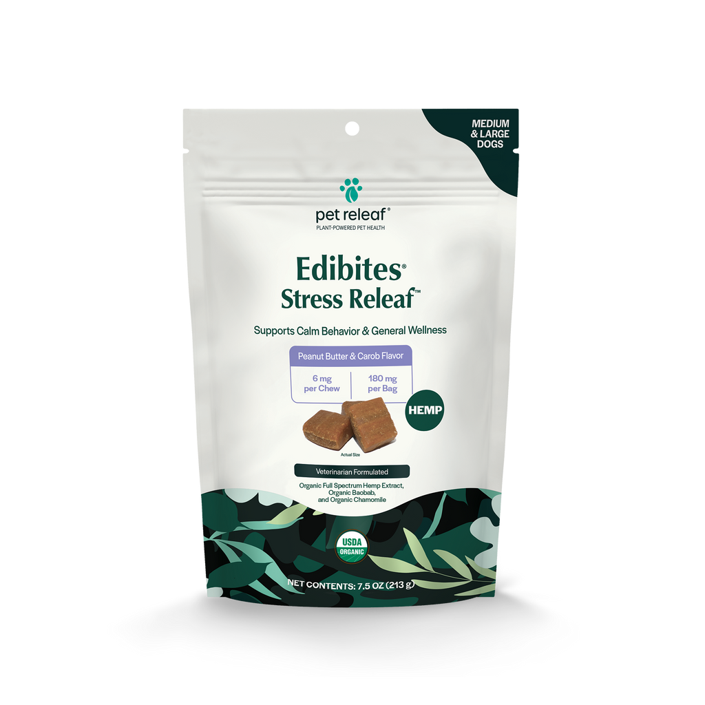 Pet Releaf Stress Releaf Edibites – PB Carob
