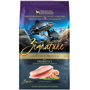 Zignature Limited Ingredient Diet Grain Free Catfish Recipe Dry Dog Food