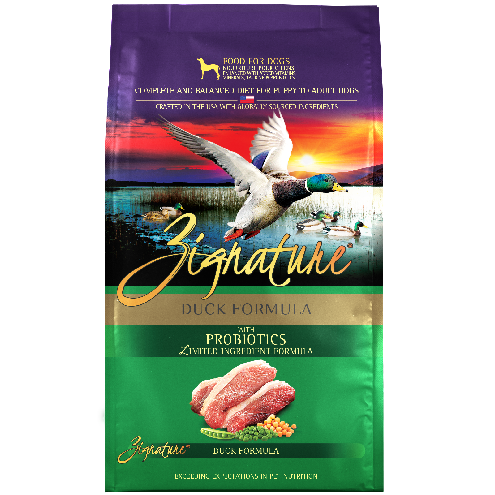Zignature Limited Ingredient Diet Grain Free Duck Recipe Dry Dog Food
