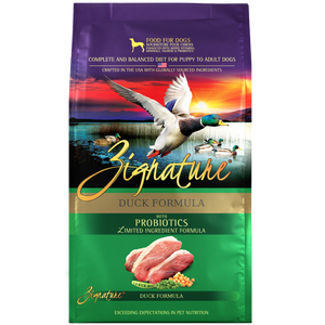 Zignature Limited Ingredient Diet Grain Free Duck Recipe Dry Dog Food