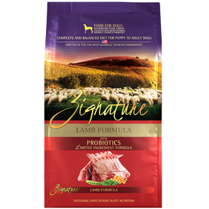 Zignature Limited Ingredient Lamb Formula Dry Dog Food