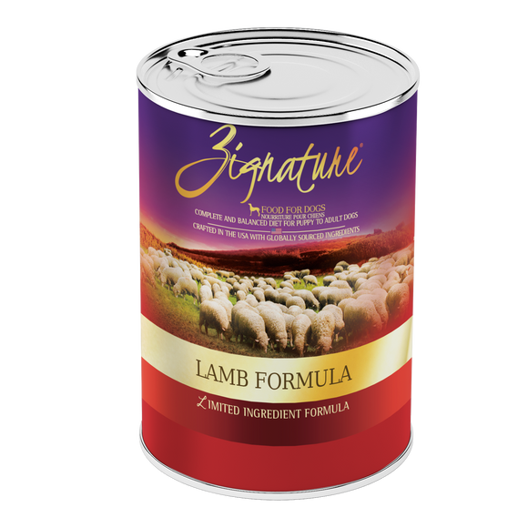 Zignature Limited Ingredient Diet Grain Free Lamb Recipe Canned Dog Food