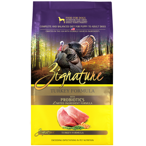 Zignature Limited Ingredient Diet Grain Free Turkey Formula Dry Dog Food