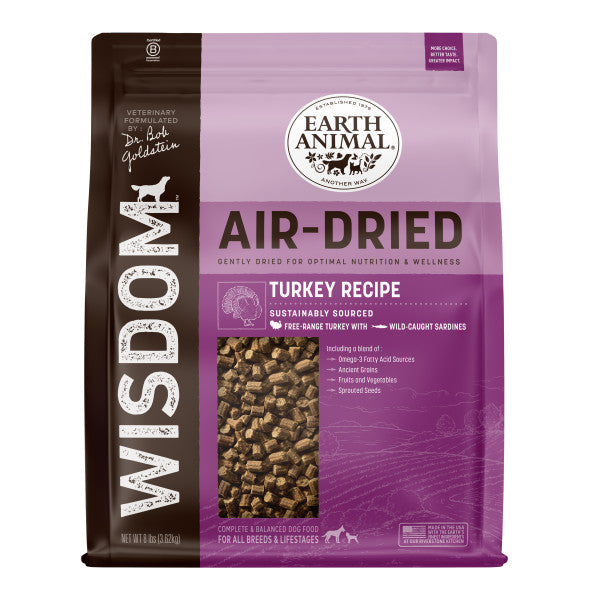 Real Meat Air Dried Dog Food w/Real Beef - 2lb Bag of USA-Crafted  Grain-Free Dog Food Sourced from Hormone-Free, Free-Range, Grass-Fed Beef 