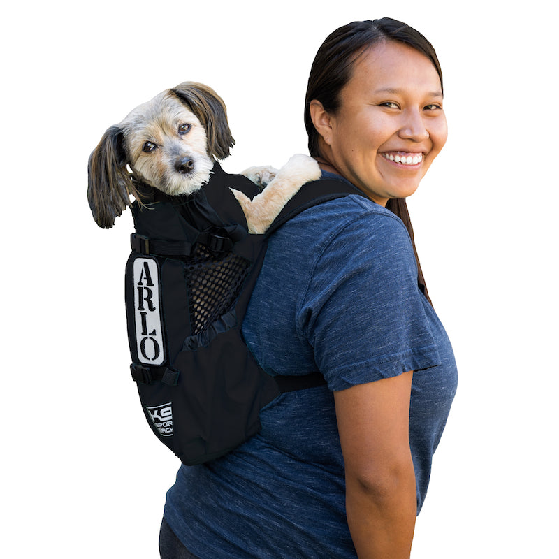 K9 Sport Sack Air 2 Forward Facing Dog Carrier Backpack, Jet Black
