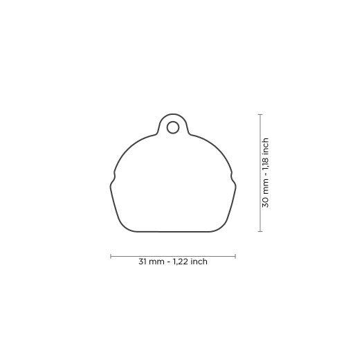 Food Burger ID Tag