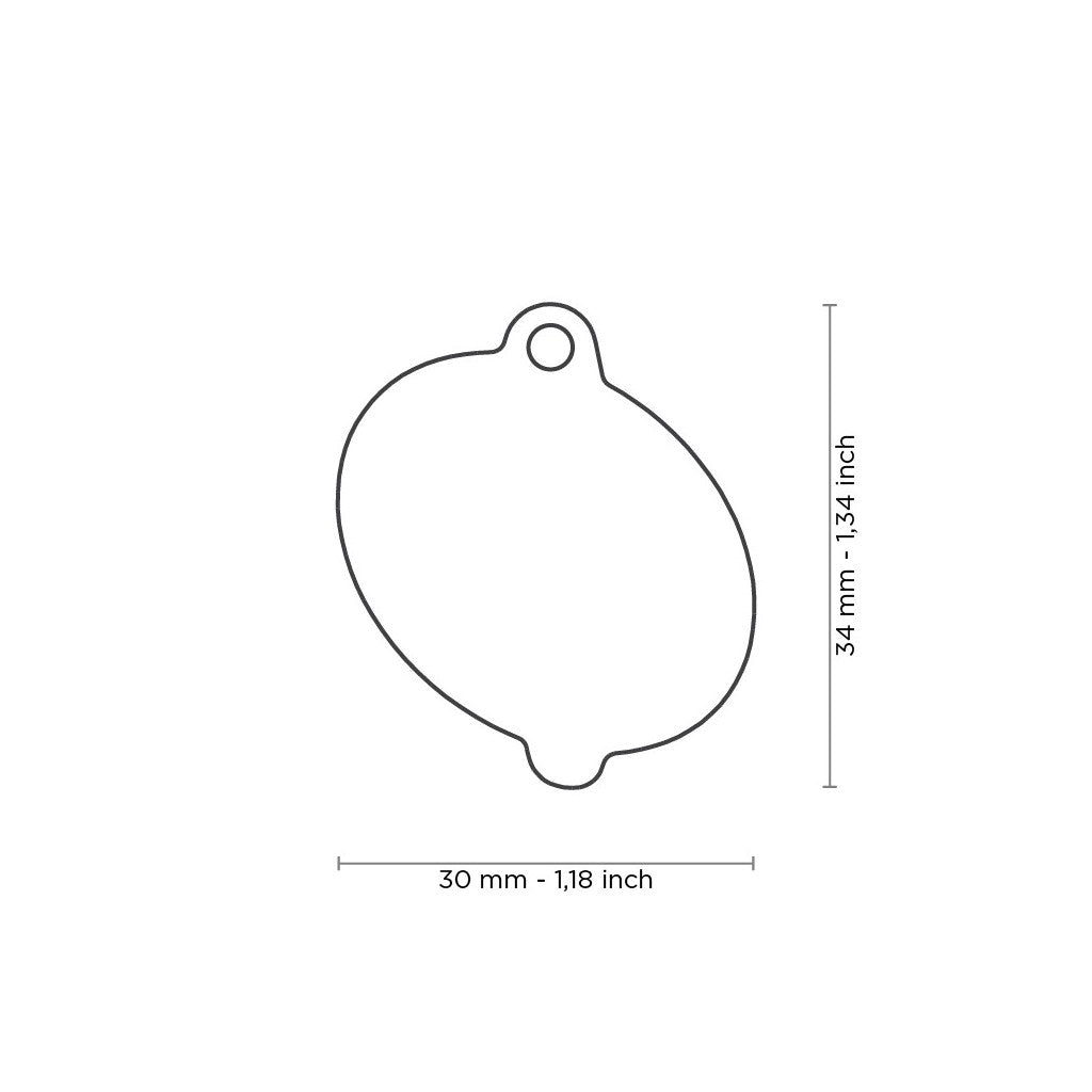 Food Donut ID Tag