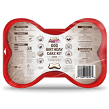 Puppy Cake Dog Birthday Cake Kit- Carob Cake Mix, Icing Mix, and One Candle