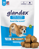 Vetnique Labs Glandex Anal Gland Support with Pumpkin Probiotics & Fiber Peanut Butter Soft Chews Dog Supplement