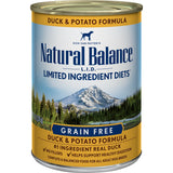 Natural Balance L.I.D. Limited Ingredient Diets Duck and Potato Canned Dog Food