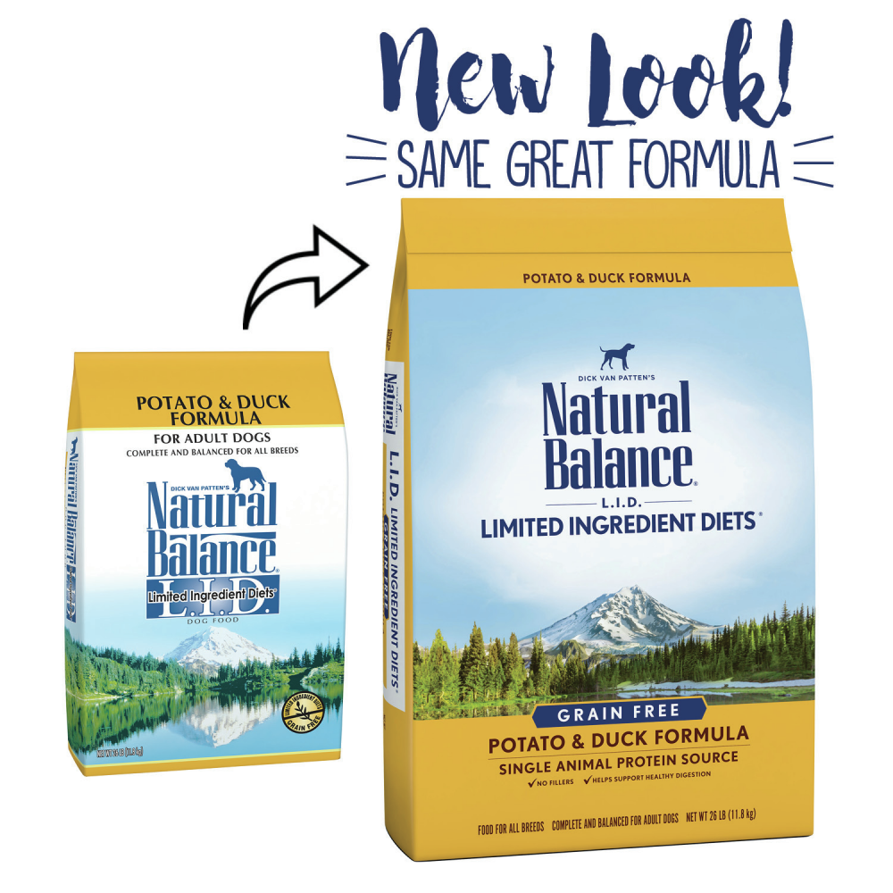 Natural Balance L.I.D. Limited Ingredient Diets Potato & Duck Dry Dog Food