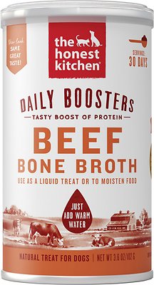 The Honest Kitchen Daily Boosters Beef Bone Broth 3.6oz