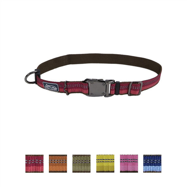 Coastal K9 Explorer Reflective Dog Collar Pet Empire and Supplies