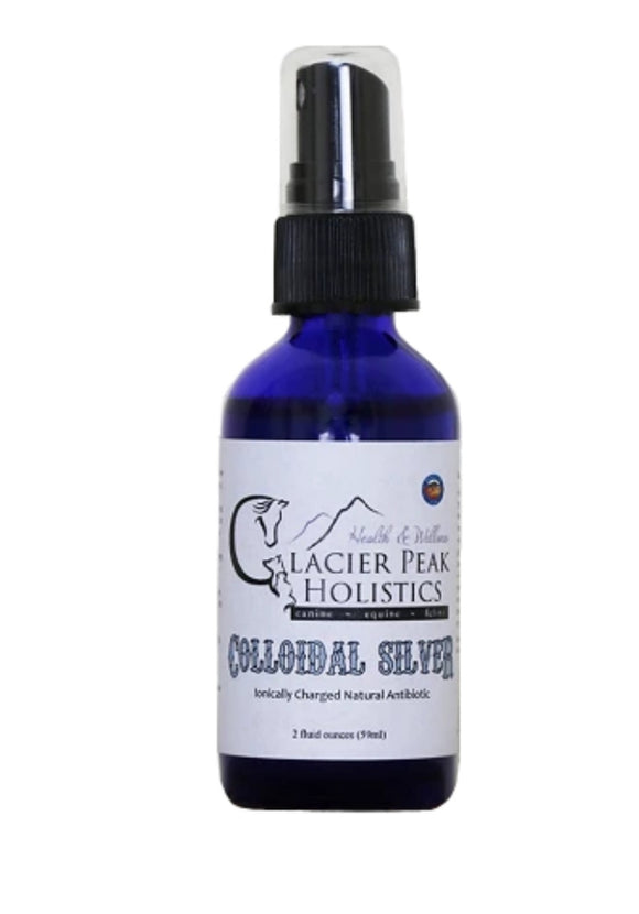 Glacier Peak Collodial Silver Antibiotic 2oz