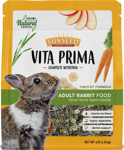 Sunseed Vita Prima Adult Rabbit Food, 4lb Bag