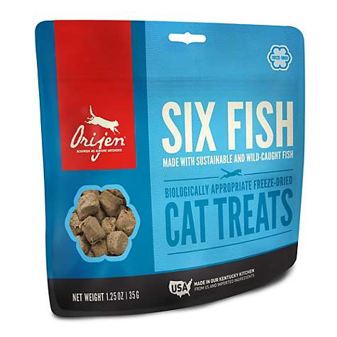Orijen Freeze-Dried Six Fish Cat Treats 1.25oz